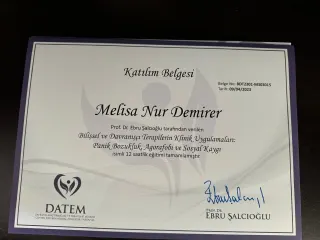 Psk. Melisa Nur Demirer profilinde yer alan galeri fotoğrafı.