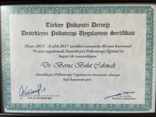 Uzm. Dr. Berna Bulut Çakmak profilinde yer alan galeri fotoğrafı.