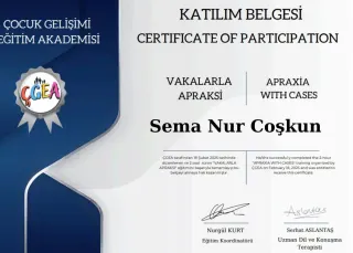 Dkt. Sema Nur Coşkun profilinde yer alan galeri fotoğrafı.