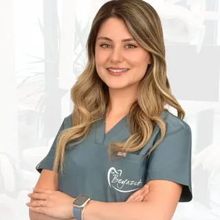 Dt. Gizem Çebi Mahramlı — Diş Hekimi, Tekirdağ. Portre fotoğrafı.