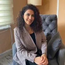 Kl. Psk. Hatice Merve Misafir — Psikoloji, İstanbul. Portre fotoğrafı.