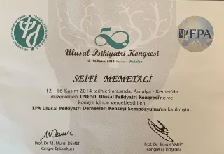 Uzm. Dr. Seyfi Memetali profilinde yer alan galeri fotoğrafı.