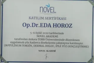 Op. Dr. Eda Çabuk Horoz profilinde yer alan galeri fotoğrafı.