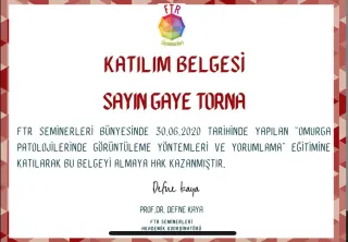 Uzm. Fzt. Gaye Torna profilinde yer alan galeri fotoğrafı.