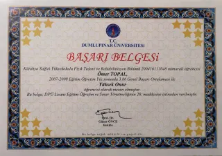 Fzt. Ömer Topal profilinde yer alan galeri fotoğrafı.