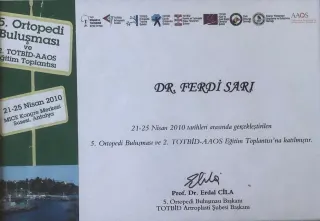 Op. Dr. Ferdi Sarı profilinde yer alan galeri fotoğrafı.