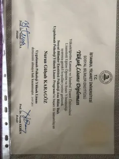 Uzm. Psk. Gülşah Karagöz profilinde yer alan galeri fotoğrafı.