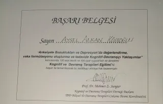 Uzm. Dr. Aysel Alkan Köseoğlu profilinde yer alan galeri fotoğrafı.