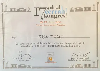 Doç. Dr. Erman Alçı profilinde yer alan galeri fotoğrafı.