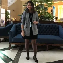 Psk. Gizem Kafes — Psikoloji, Isparta. Portre fotoğrafı.