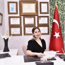 Kl. Psk. Gizem Yılmaz Çelenk — Psikoloji, Beylikdüzü, İstanbul. Portre fotoğrafı.