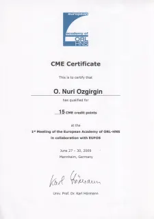 Prof. Dr. Nuri Özgirgin profilinde yer alan galeri fotoğrafı.