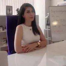 Dyt. Merve Aksoy — Diyetisyen. Portre fotoğrafı.