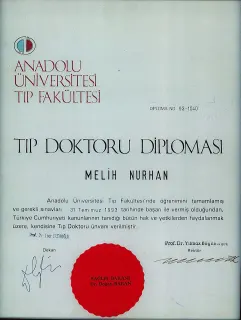 Dr. Melih Nurhan profilinde yer alan galeri fotoğrafı.