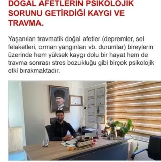 Uzm. Psk. Ömer Metehan Karadağ profilinde yer alan galeri fotoğrafı.