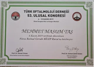Dr. Öğr. Üyesi Mehmet Masum Taş profilinde yer alan galeri fotoğrafı.