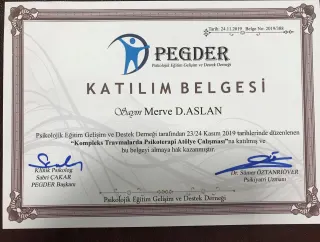 Kl. Psk. Merve D. Aslan profilinde yer alan galeri fotoğrafı.