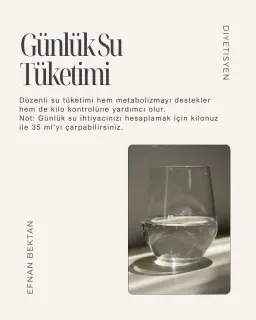 Dyt. Efnan Bektan profilinde yer alan galeri fotoğrafı.