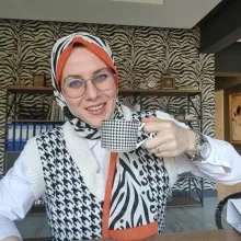 Dyt. Duygu Penekli — Diyetisyen, Çorum. Portre fotoğrafı.