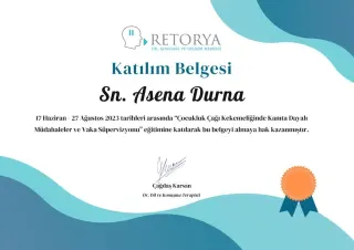 Uzm. Dkt. Asena Durna profilinde yer alan galeri fotoğrafı.