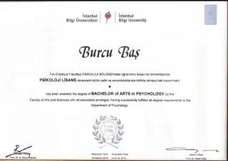 Uzm. Psk. Burcu Baş profilinde yer alan galeri fotoğrafı.