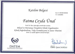 Psk. Fatma Ceyda Ünal profilinde yer alan galeri fotoğrafı.