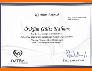 Psk. Öyküm Güliz Kalmaz profilinde yer alan galeri fotoğrafı.