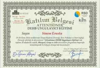 Psk. Sinem Erusta profilinde yer alan galeri fotoğrafı.