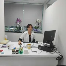 Dr. Harika Tercan — İstanbul. Portre fotoğrafı.