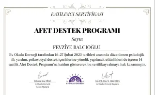 Fevziye Balcıoğlu profilinde yer alan galeri fotoğrafı.