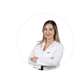 Dt. Fatma Şilan Aba — Diş Hekimi, Elazığ. Portre fotoğrafı.