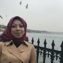 Dyt. Büşra Ürün — Diyetisyen, Çankaya, Ankara. Portre fotoğrafı.