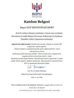 Kl. Psk. Elif Bestenigar Mert profilinde yer alan galeri fotoğrafı.