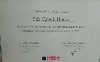 Op. Dr. Eda Çabuk Horoz profilinde yer alan galeri fotoğrafı.