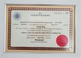 Uzm. Dt. Fırat Koç profilinde yer alan galeri fotoğrafı.