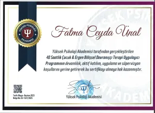 Psk. Fatma Ceyda Ünal profilinde yer alan galeri fotoğrafı.