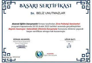 Kl. Psk. Beliz Unutmazlar profilinde yer alan galeri fotoğrafı.