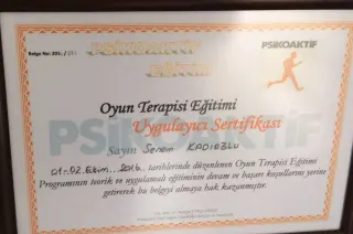 Uzm. Psk. Senem Kadıoğlu profilinde yer alan galeri fotoğrafı.