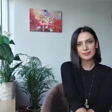 Kl. Psk. Beste Canan Erdoğan — Ankara. Portre fotoğrafı.