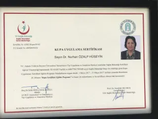 Dr. Nurhan Özalp Hüseyin profilinde yer alan galeri fotoğrafı.