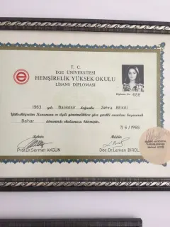 Psk. Zehra Bekki profilinde yer alan galeri fotoğrafı.