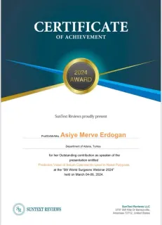 Op. Dr. Asiye Merve Erdoğan profilinde yer alan galeri fotoğrafı.