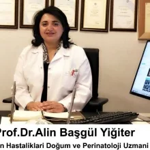 Prof. Dr. Alin Başgül Yiğiter — Kadın Hastalıkları Ve Doğum, İstanbul. Portre fotoğrafı.