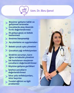 Uzm. Dr. Ebru Şenol profilinde yer alan galeri fotoğrafı.