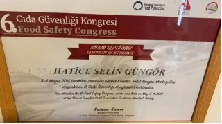 Dyt. Selin Güngördü profilinde yer alan galeri fotoğrafı.