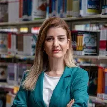 Uzm. Psk. Melek Ekici Velioğlu — Psikoloji, İstanbul. Portre fotoğrafı.