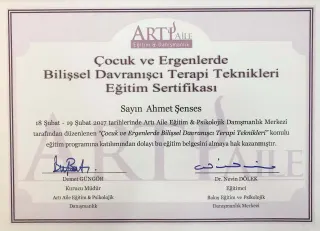 Uzm. Dr. Ahmet Şenses profilinde yer alan galeri fotoğrafı.