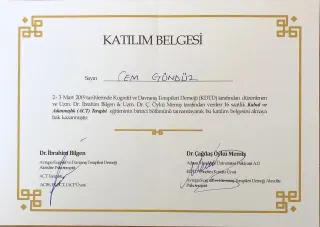 Uzm. Dr. Cem Gündüz profilinde yer alan galeri fotoğrafı.
