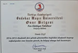 Psk. Damla Tercan profilinde yer alan galeri fotoğrafı.