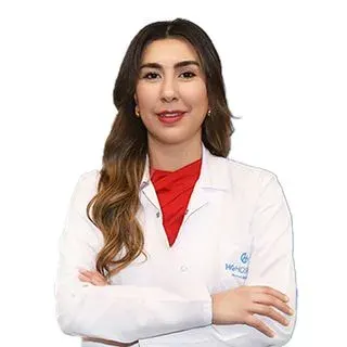 Op. Dr. Merva Tekelek Susaçan — Kadın Hastalıkları Ve Doğum, Kahramanmaraş. Portre fotoğrafı.